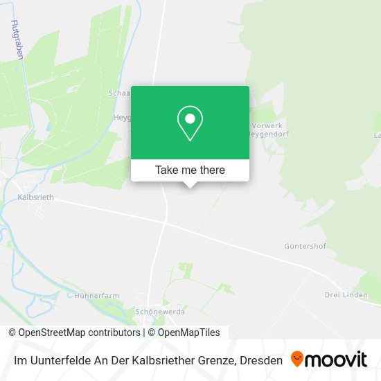 Карта Im Uunterfelde An Der Kalbsriether Grenze