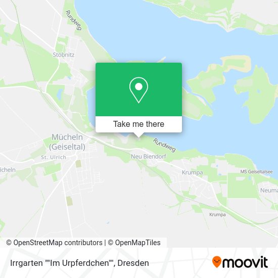 Карта Irrgarten ""Im Urpferdchen""
