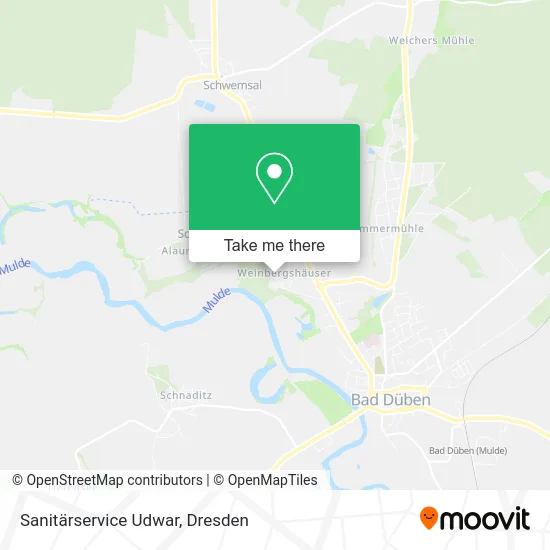 Карта Sanitärservice Udwar