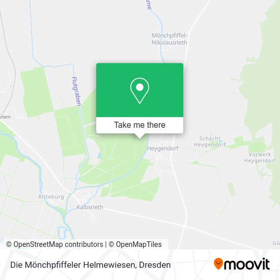 Карта Die Mönchpfiffeler Helmewiesen