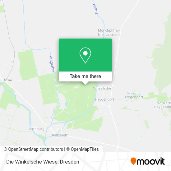 Карта Die Winkelsche Wiese