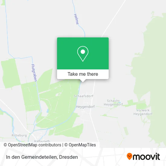 Карта In den Gemeindeteilen