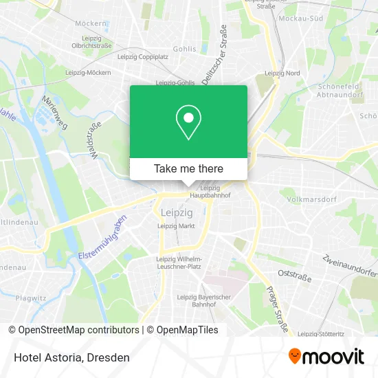 Карта Hotel Astoria