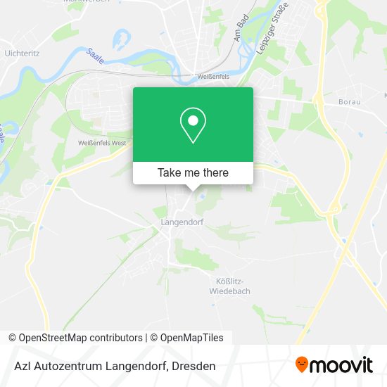 Карта Azl Autozentrum Langendorf
