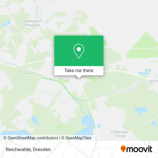 Карта Reichwalde