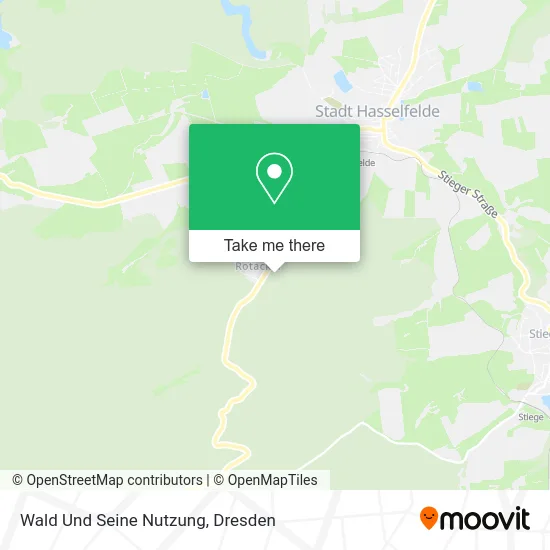 Карта Wald Und Seine Nutzung