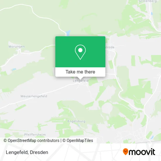 Lengefeld map