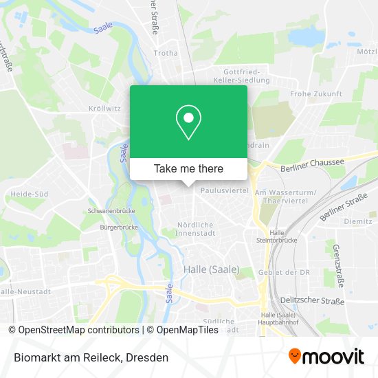 Карта Biomarkt am Reileck
