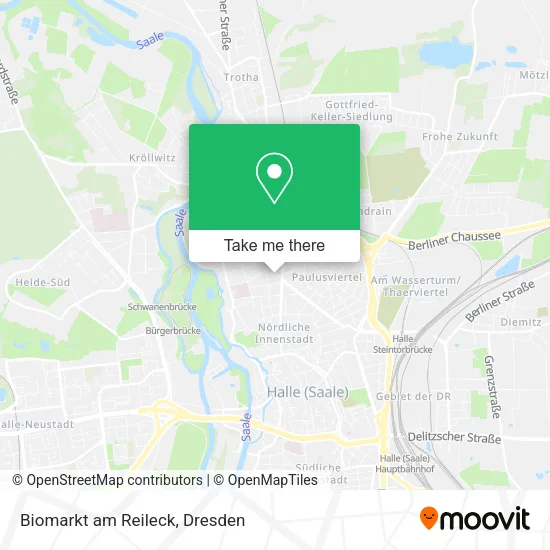 Карта Biomarkt am Reileck