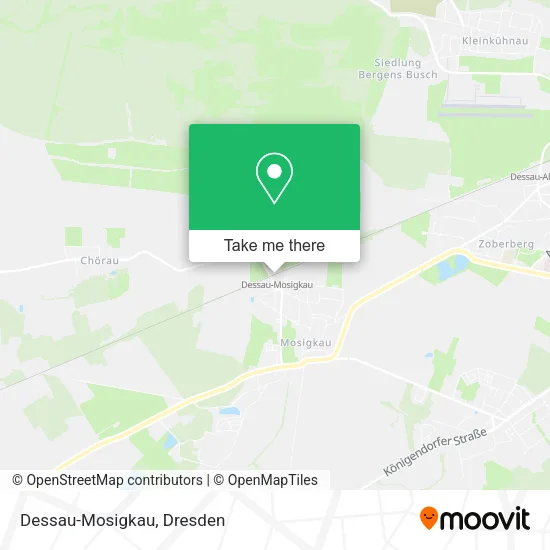 Карта Dessau-Mosigkau