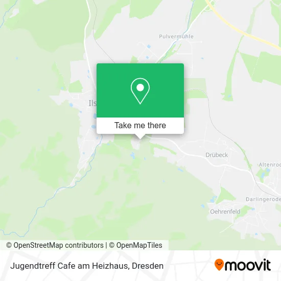 Карта Jugendtreff Cafe am Heizhaus