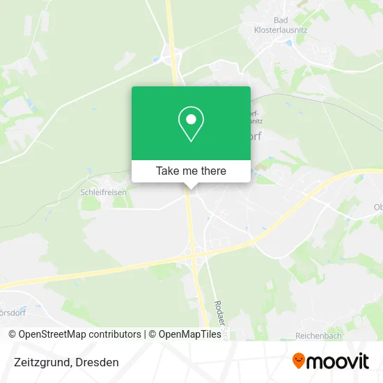 Карта Zeitzgrund