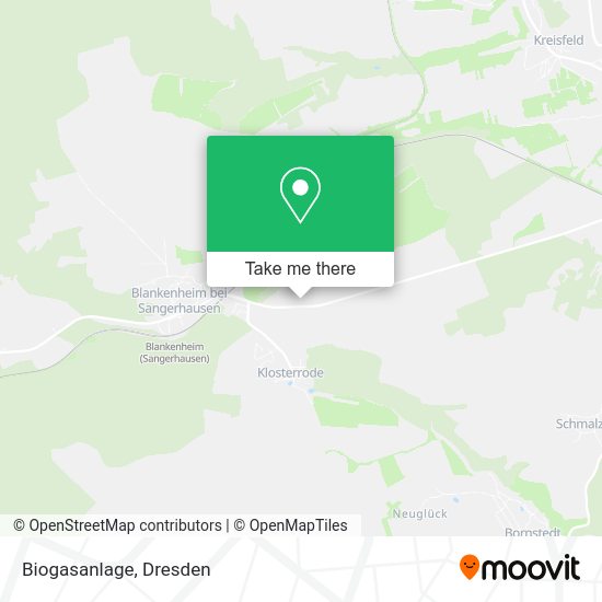 Карта Biogasanlage