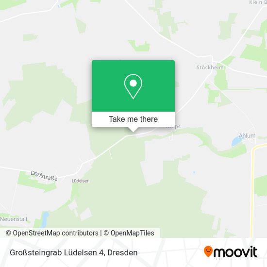 Карта Großsteingrab Lüdelsen 4