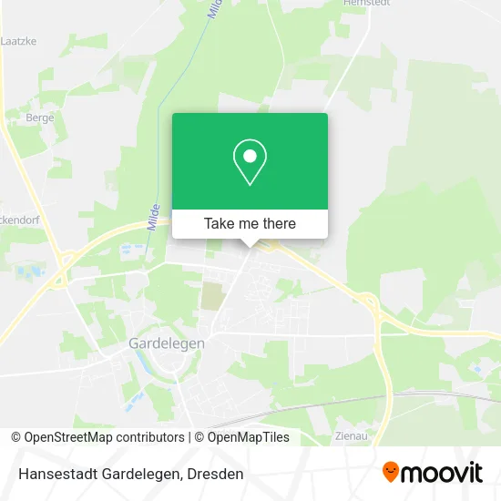 Карта Hansestadt Gardelegen