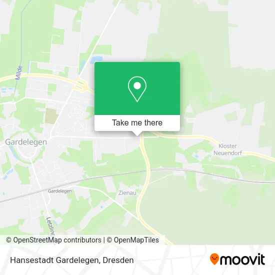 Карта Hansestadt Gardelegen