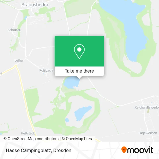 Карта Hasse Campingplatz