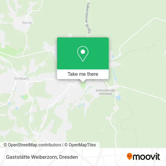 Карта Gaststätte Weiberzorn