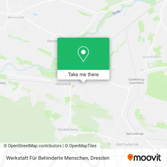 Карта Werkstatt Für Behinderte Menschen