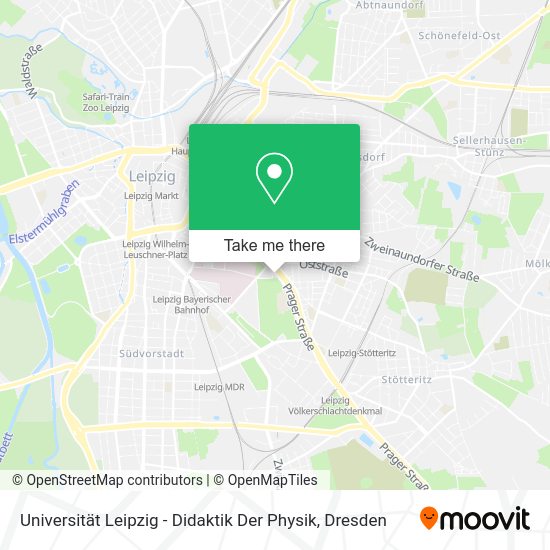 Карта Universität Leipzig - Didaktik Der Physik
