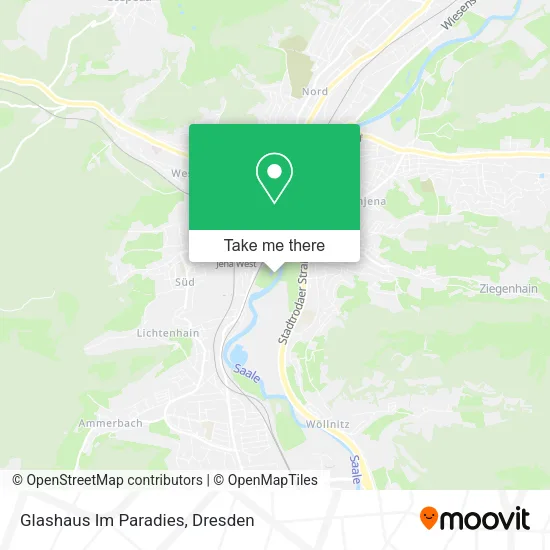 Карта Glashaus Im Paradies