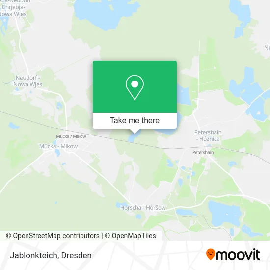 Карта Jablonkteich