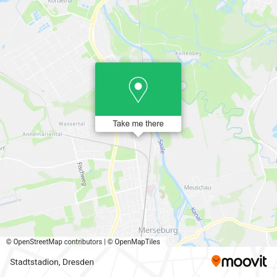 Карта Stadtstadion