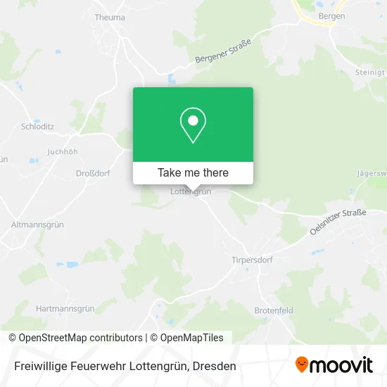 Карта Freiwillige Feuerwehr Lottengrün
