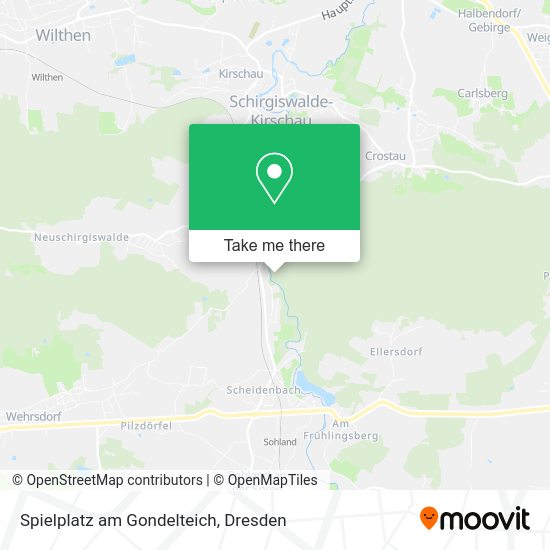 Карта Spielplatz am Gondelteich
