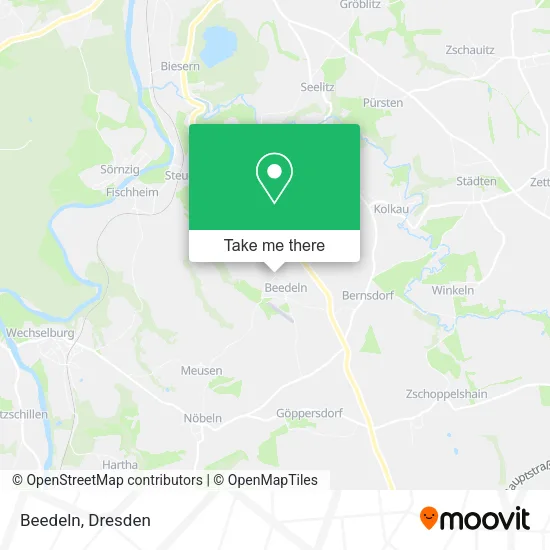 Карта Beedeln