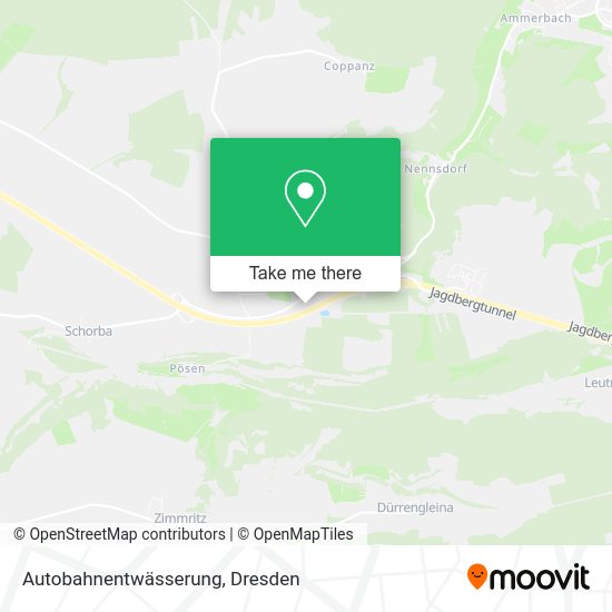Карта Autobahnentwässerung