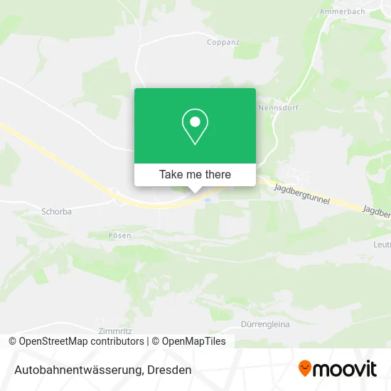 Карта Autobahnentwässerung