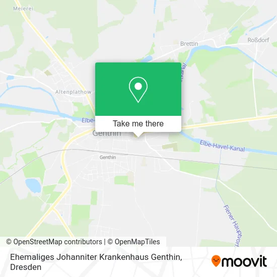 Карта Ehemaliges Johanniter Krankenhaus Genthin