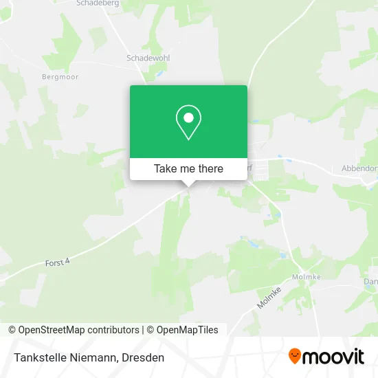 Карта Tankstelle Niemann