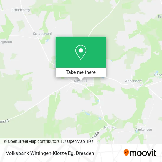 Volksbank Wittingen-Klötze Eg map