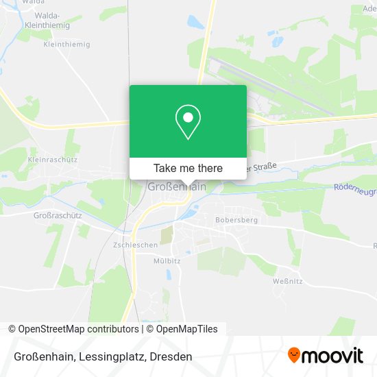 Карта Großenhain, Lessingplatz