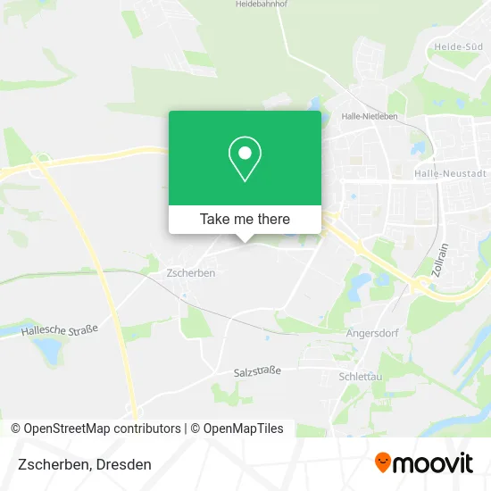 Карта Zscherben