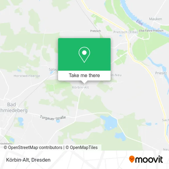 Карта Körbin-Alt