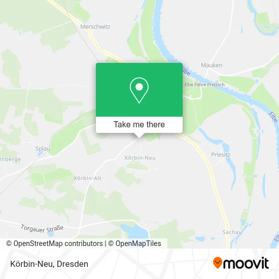 Карта Körbin-Neu