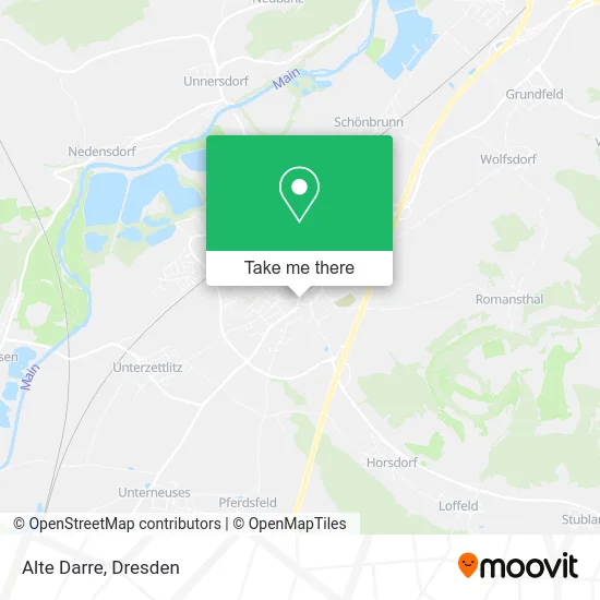 Карта Alte Darre
