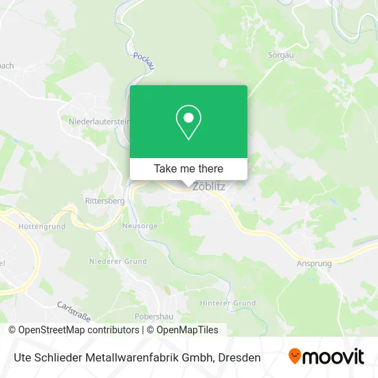 Карта Ute Schlieder Metallwarenfabrik Gmbh