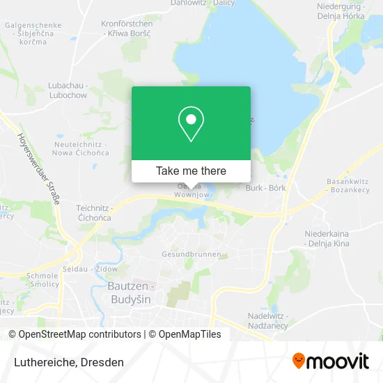 Карта Luthereiche