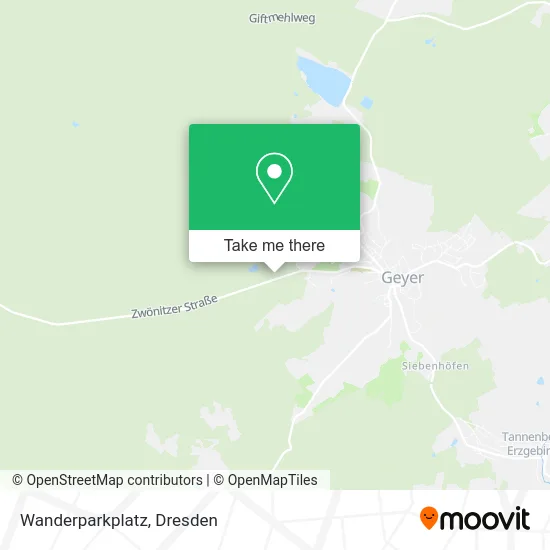 Карта Wanderparkplatz