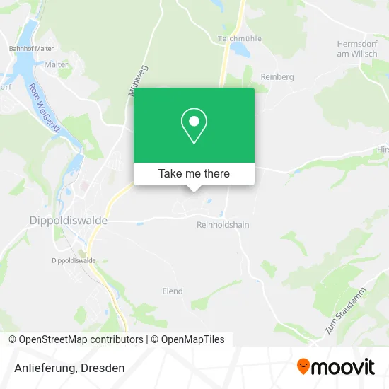 Карта Anlieferung