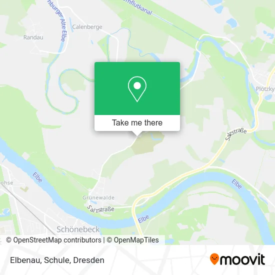 Карта Elbenau, Schule