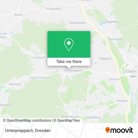 Карта Unterpreppach