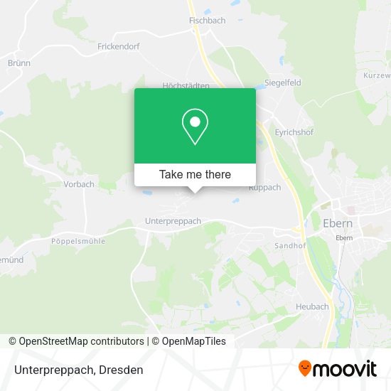 Карта Unterpreppach