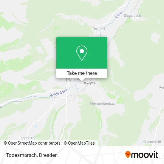 Карта Todesmarsch