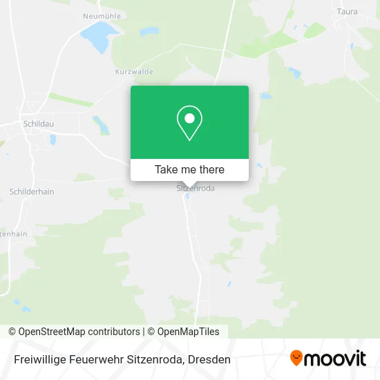 Карта Freiwillige Feuerwehr Sitzenroda