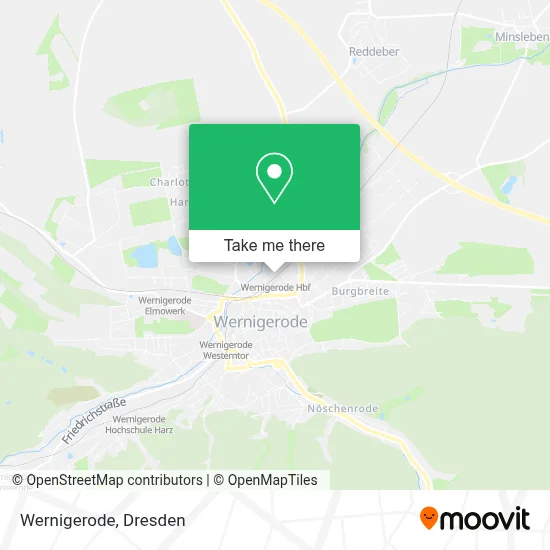 Wernigerode map
